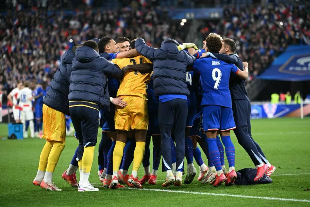 Les Bleus renversent la Croatie et rejoignent les demi-finales de Ligue des nations