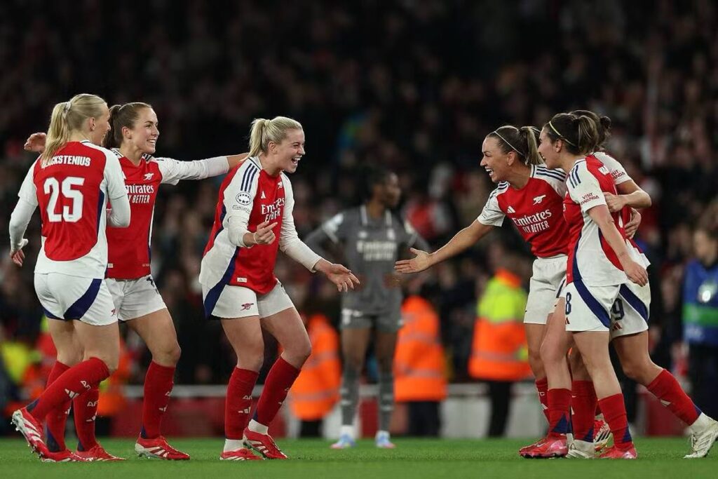 Football féminin : Arsenal renverse le Real Madrid et rejoint l'OL en demi-finales de Ligue des champions