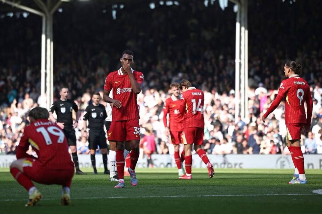 Liverpool perd à Fulham après 26 matches sans défaite en Premier League